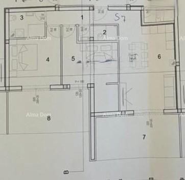 Novigrad – Nuova costruzione, appartamento di 91,81 m² con due logge di 33 m². 2