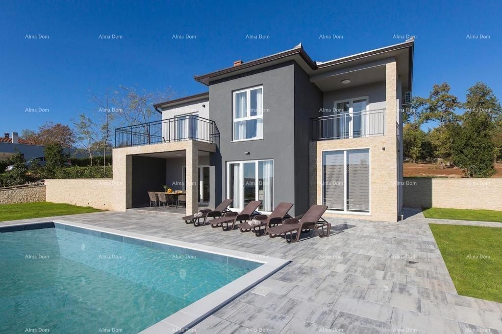 Bellissima villa indipendente con piscina a Raša, vicino al mare. 2