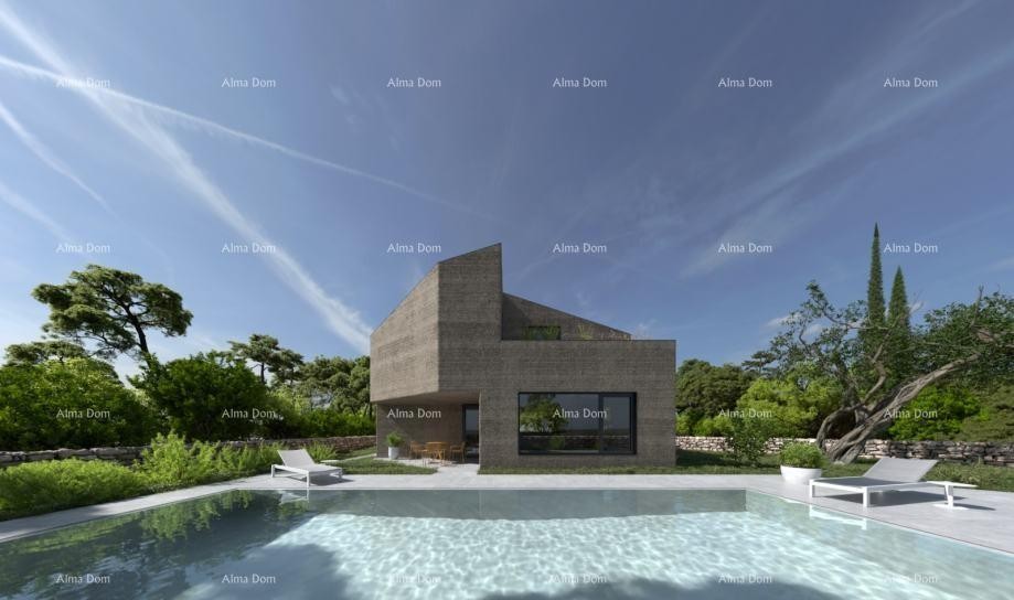 Prodaje se građevinsko zemljište, 504 m2, vile s bazenom u općini Svetvinčenat 1