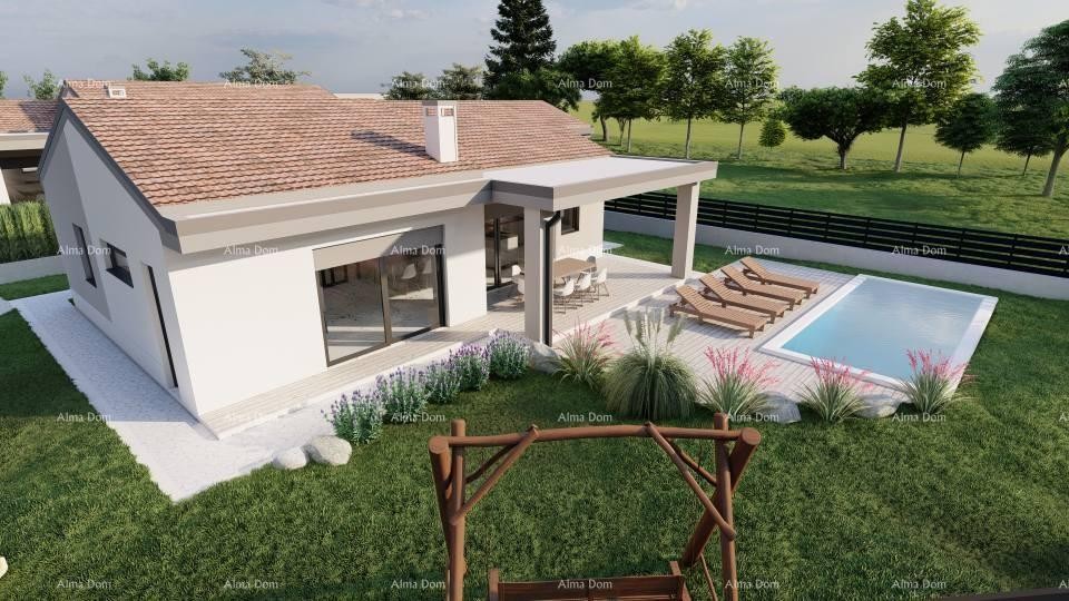 Продается дом-одиночка с бассейном в процессе строительства 1