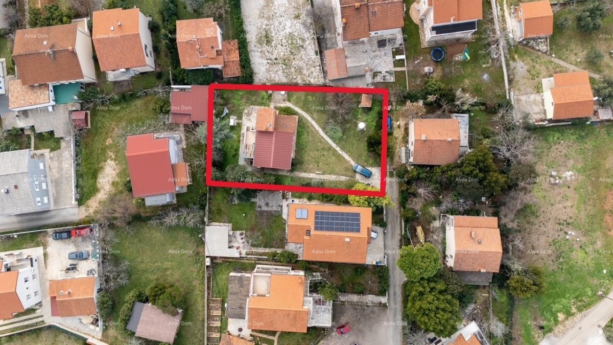 Eksluzivno! Građevinsko zemljište sa projektom – 6 stanova, 300 m od mora, Medulin! 3