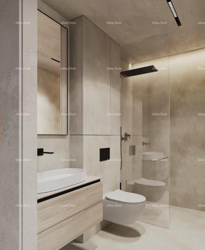 Продажа - Дуплекс вилла в средиземноморском стиле с бассейном и видом на море, Медулин! 9