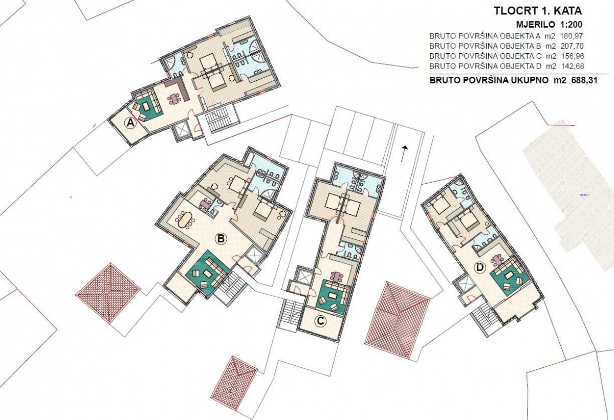 Renovirajte svoju oazu u Oprtalju: kamene kuće na velikoj parceli s potencijalom 8