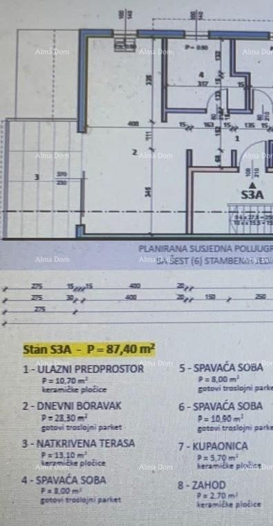 Umag! Lovrečica – novogradnja na odlični lokaciji. 2