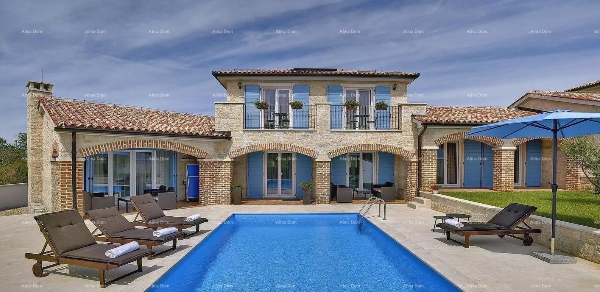 Продажа красивых вилл с бассейнами в привлекательном месте, Пошеси, Медулин! 14