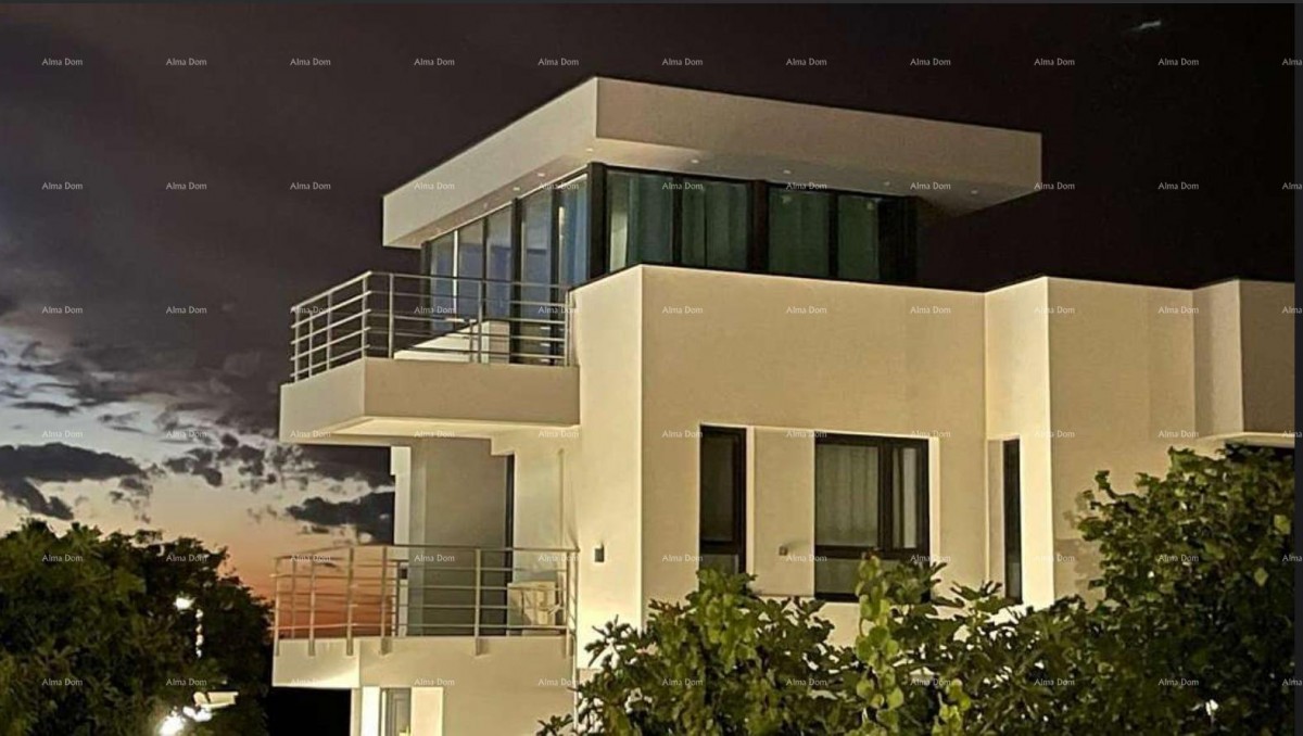 Современная вилла в Истрии с видом на море, крытой террасой и ухоженным садом – 800 м от пляжа 11