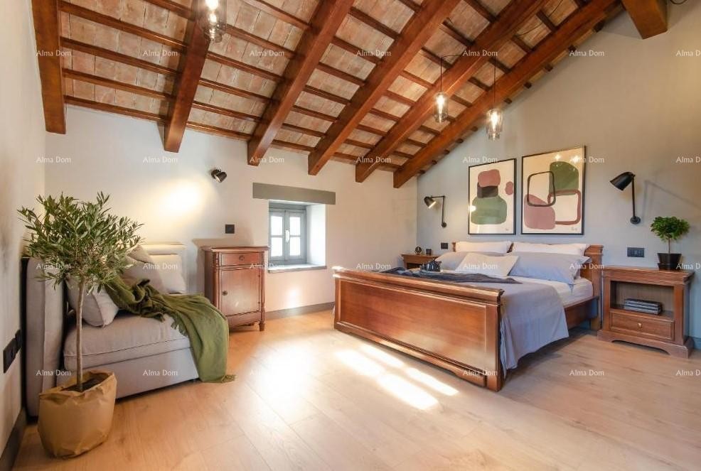 ROVINJ (okolica) - Blze Kanfanaru. Autentična kamena kuća s bazenom za prodaju 14