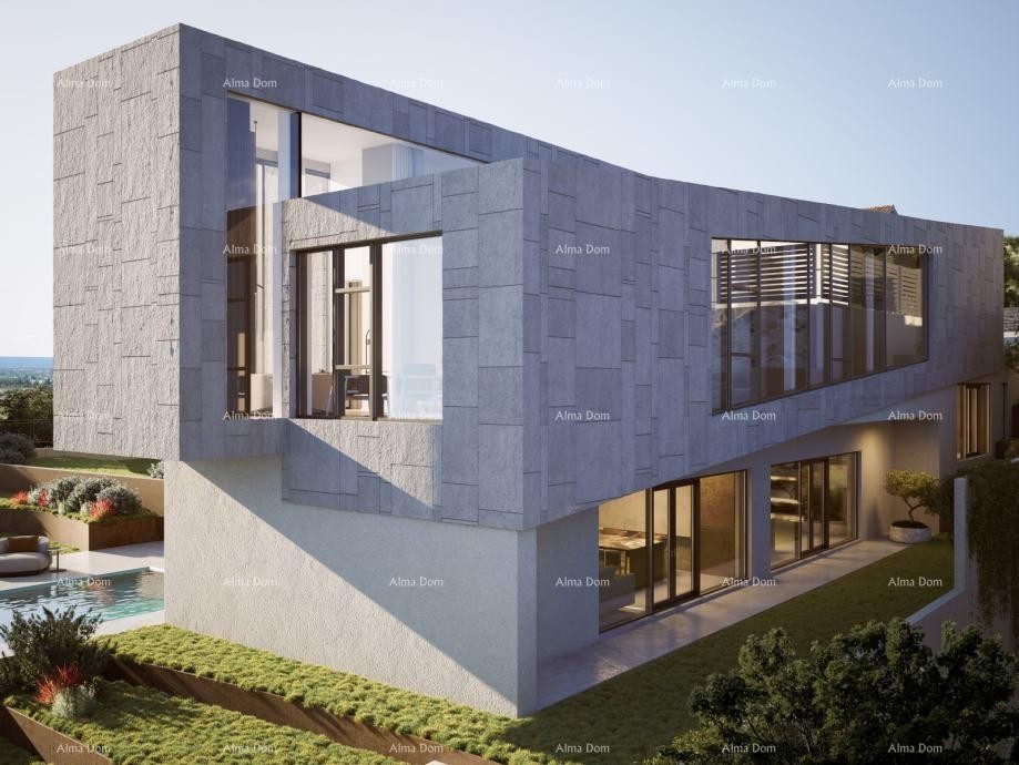 Каштелир – строительный участок, 603 м2, с действующим разрешением на строительство и видом на море 4