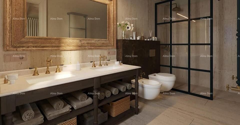 Motovun – Building land of 1,965 m² with a villa project and a view of nature 7