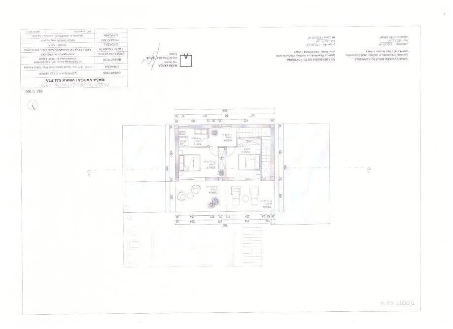 Мотовун – окрестности, строительный участок с проектом и разрешением. 4