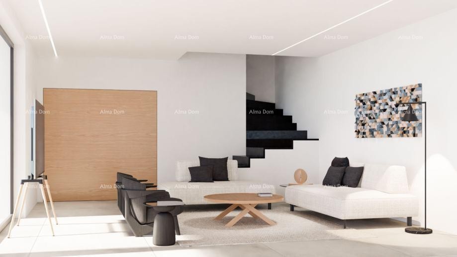 Kaštelir – moderna vila s bazenom in pogledom na morje 5