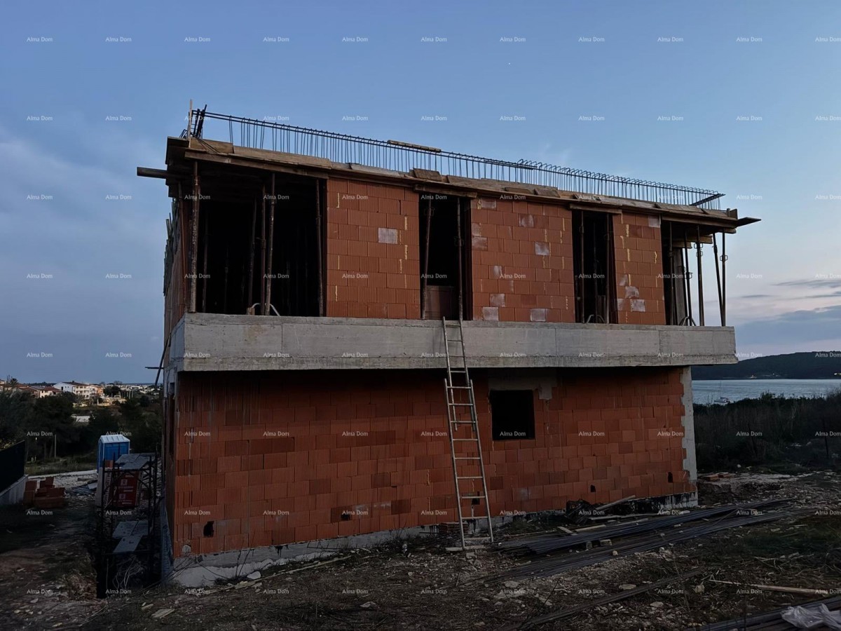 Mukalba, Medulin, Vendita di una casa in fase roh-bau con vista mare 3