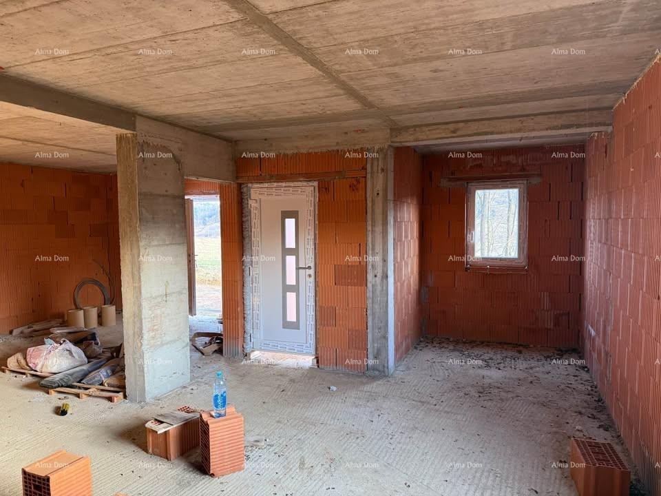 Casa in fase di roh-bau con ampio giardino – Cerovlje 5