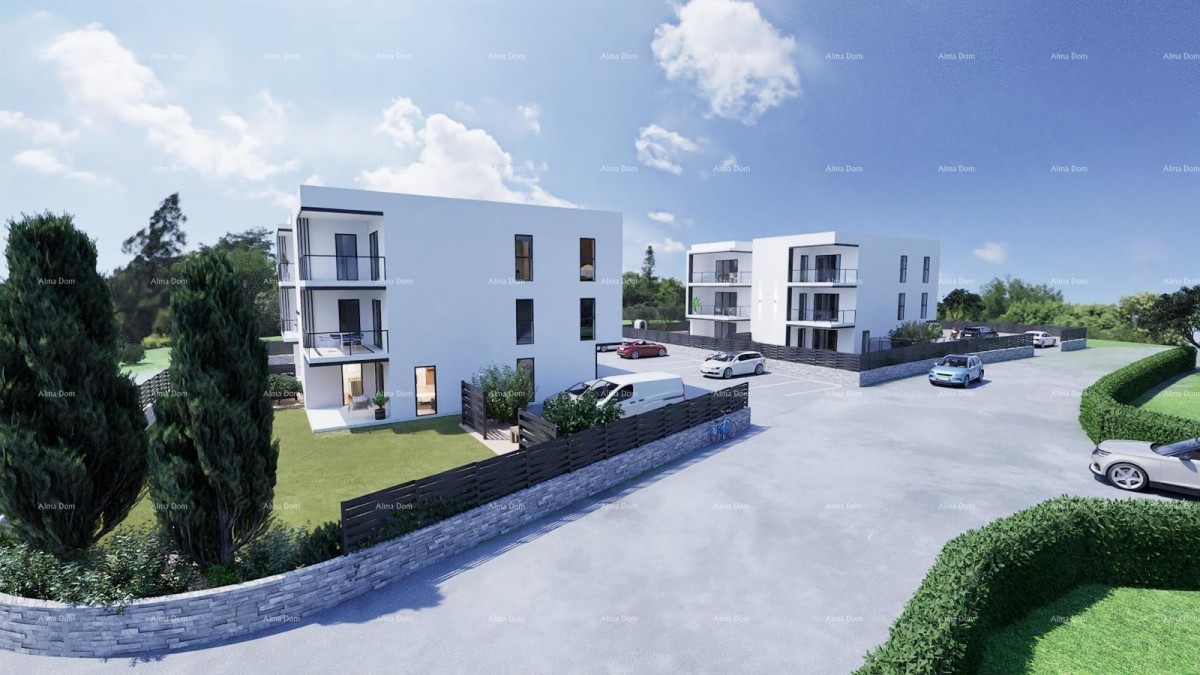 Peroj! Vendita di appartamenti con vista mare, in un nuovo progetto residenziale! A5 14