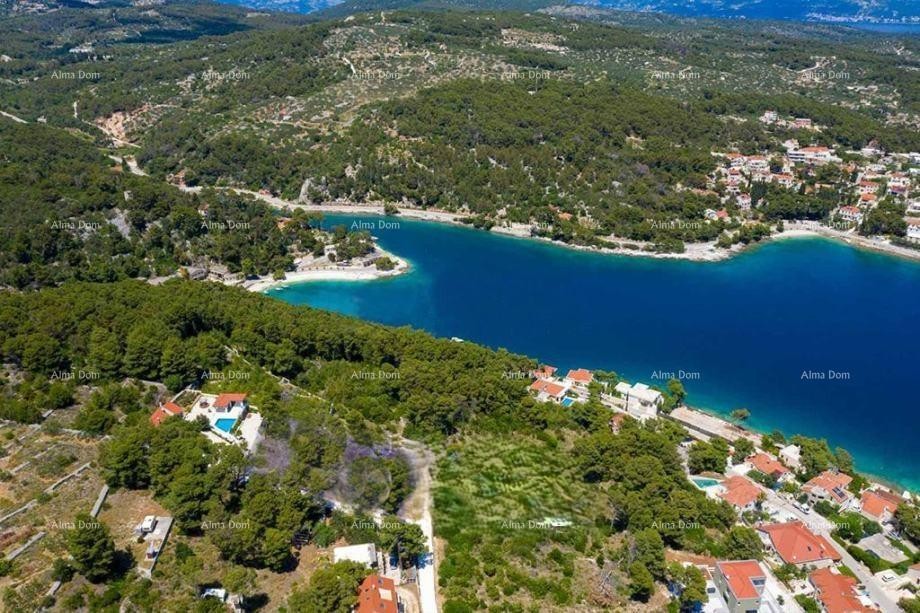 Građevinsko zemljišče s gradbenim dovoljenjem, 100 m oddaljeno od morja, Brač! 3