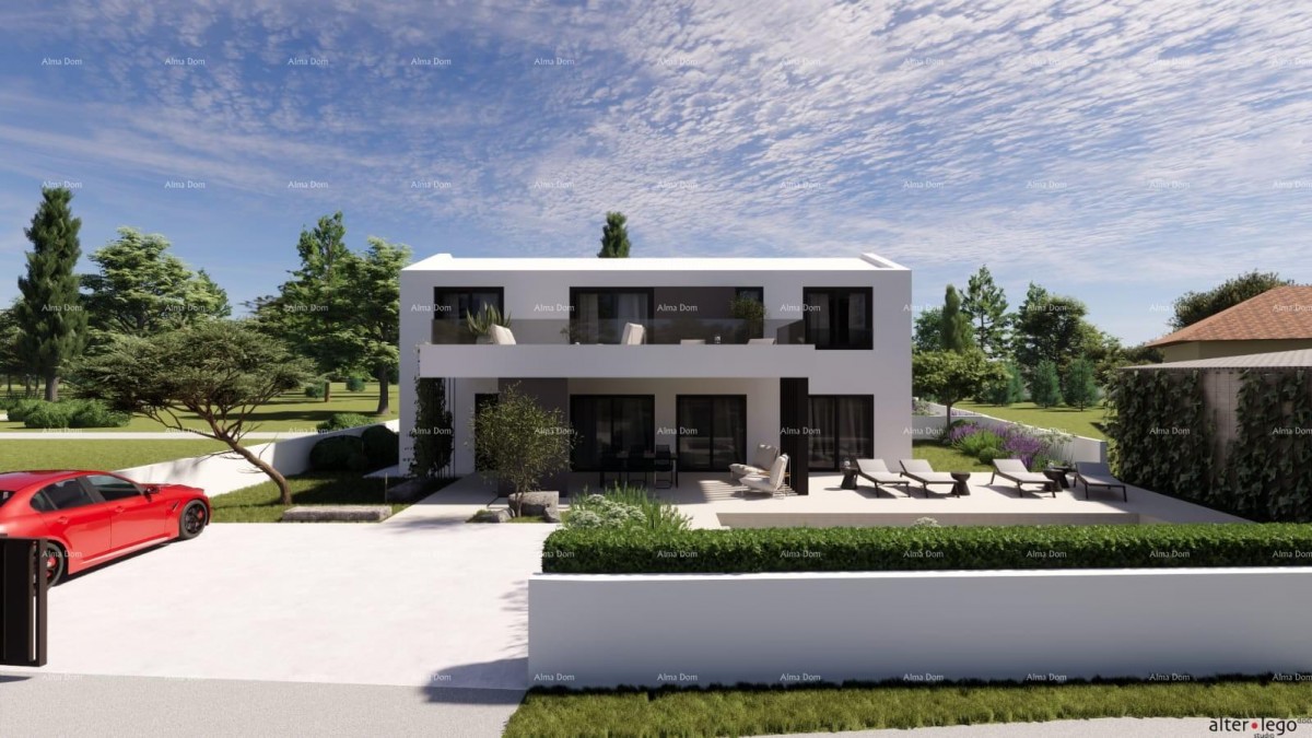 Prodaja zemljišta s  građevinskom dozvolom i projektom, okolica Vodnjana! 9