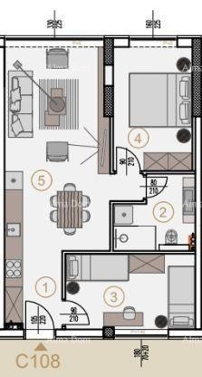 Prodaja stanova u novom poslovno - stambenom projektu, Poreč 7