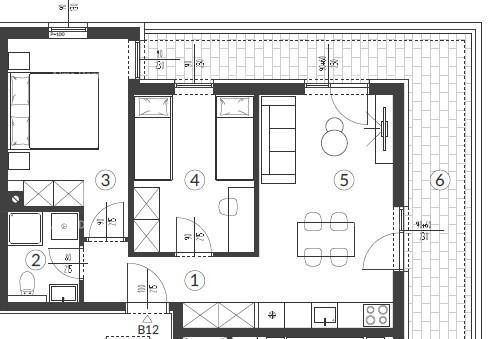 Moderan stan v novem projektu, Pula! B 12 7