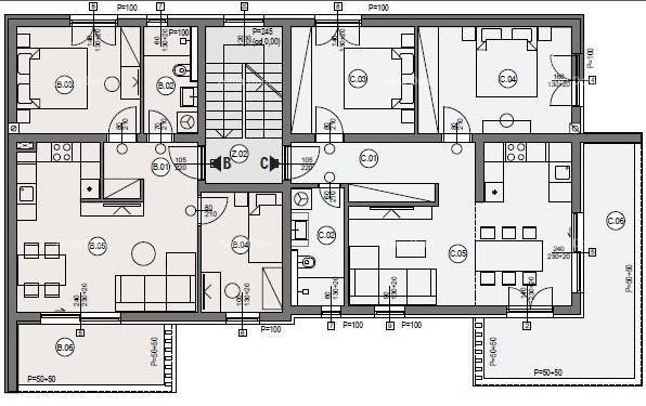 ŠTINJAN – NUOVA COSTRUZIONE VICINO AL MARE E ALLA CITTÀ. Appartamento B Edificio D 5