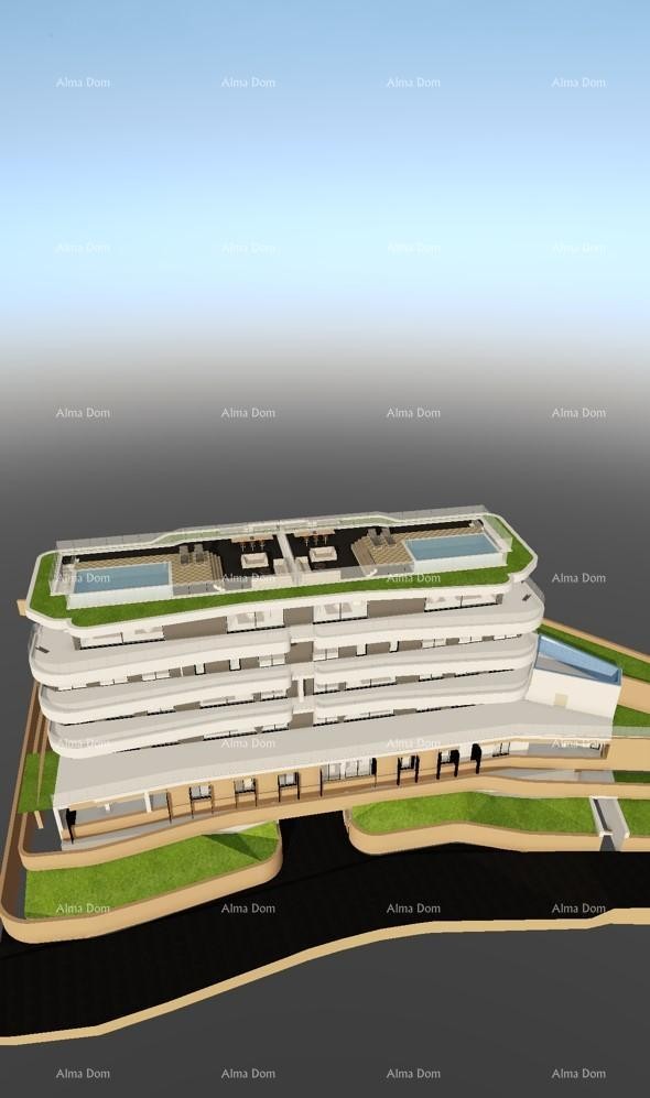 Prodaja luksuznih apartmajev v gradnji, blizu morja, Opatija! A1 4