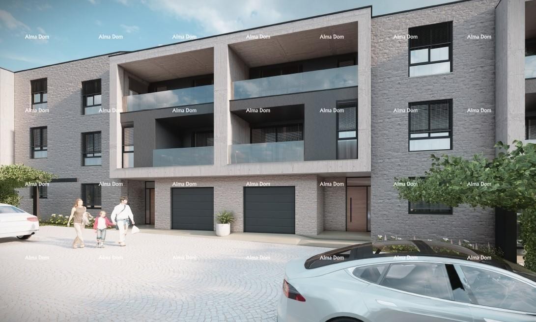 Novogradnja! Prodaje se stan s dvije spavaće sobe i dva parkirna mjesta, Pula, Valdebek 5