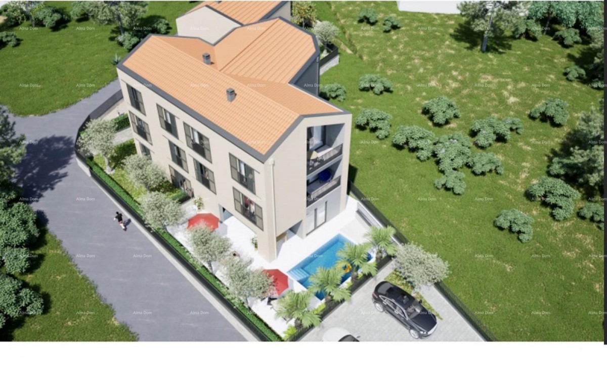 Мунтриљ – строительный участок с проектом и разрешением на 8 квартир 1