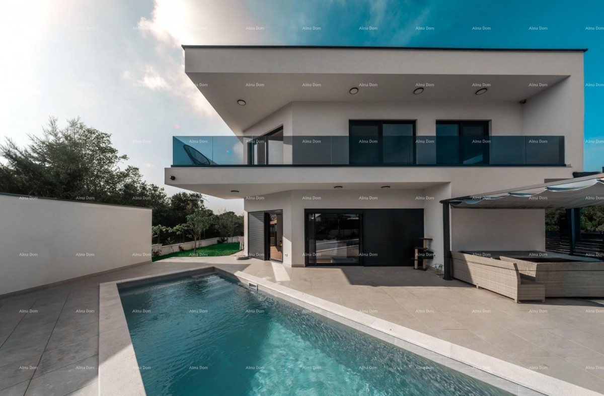 Vendita - villa nuova, moderna ed esclusiva con piscina, Volme, Pula! 9