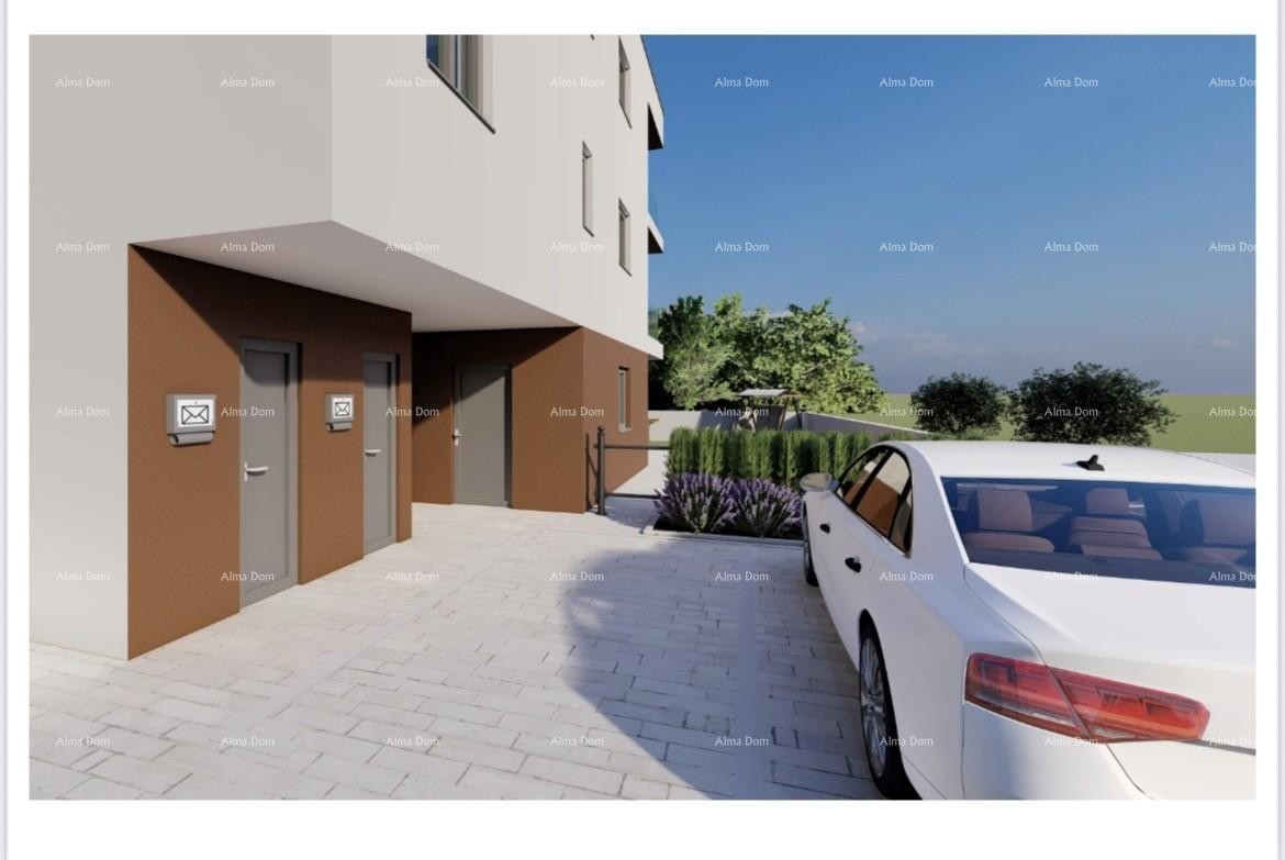 PULA, Novogradnja! Valmade. 2 km do centra grada. 1