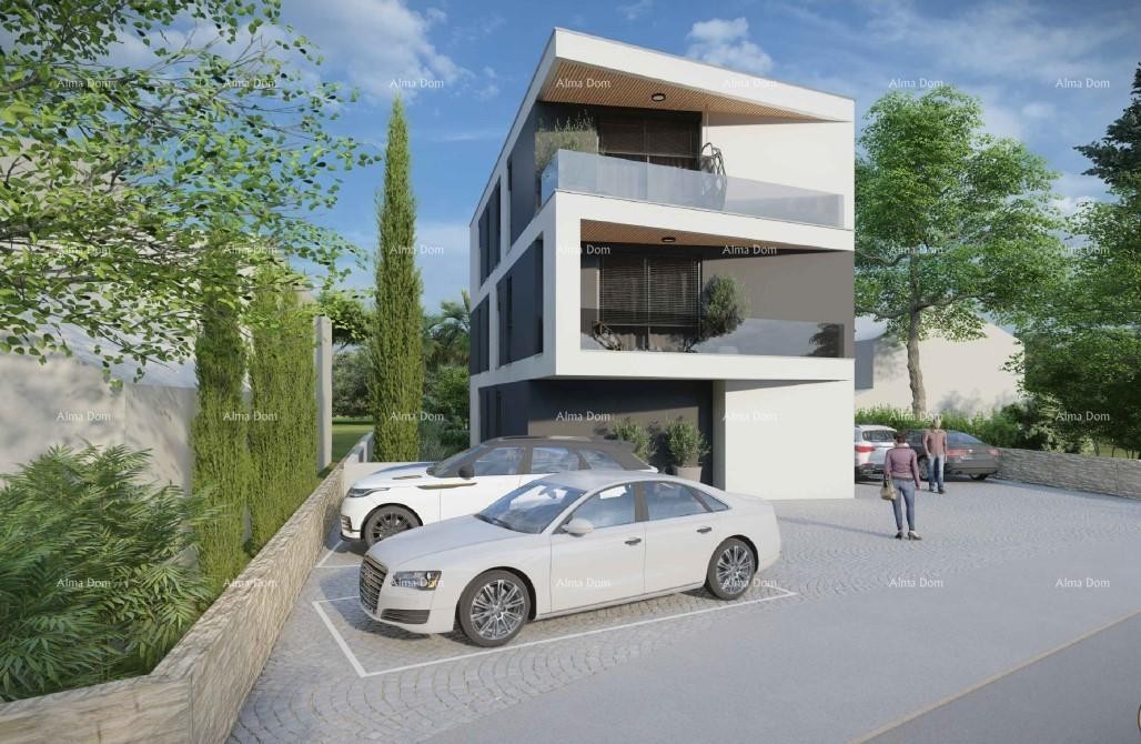 Prodaje se luksuzan stan u Medulinu,  strogi centar mjesta, par minuta lagane šetnje do rive i mora. 5