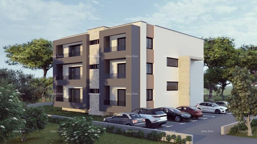 Investicijska prilika! Građevinska parcela sa projektom, u blizini plaže, Medulin! 1