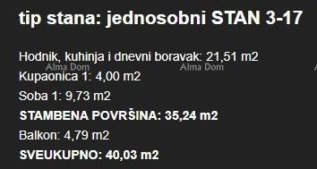 УМАГ – Новостройка! Квартира в современном жилом комплексе, S 3-17 21