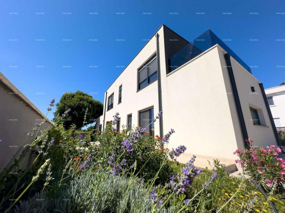 Istria, Ližnjan, 1 km dal centro di Medulin, nuova casa moderna con piscina per le vacanze. 37