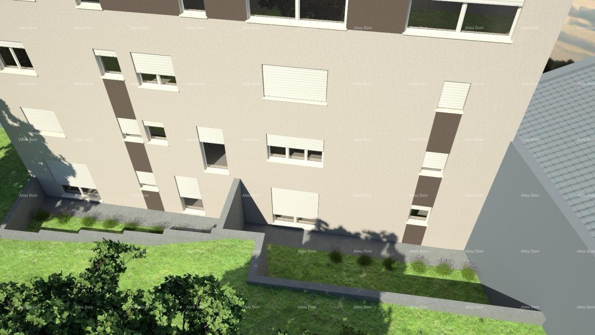Prodaja - stan s terasom v novem stanovanjskem projektu, Ližnjan! S7 6