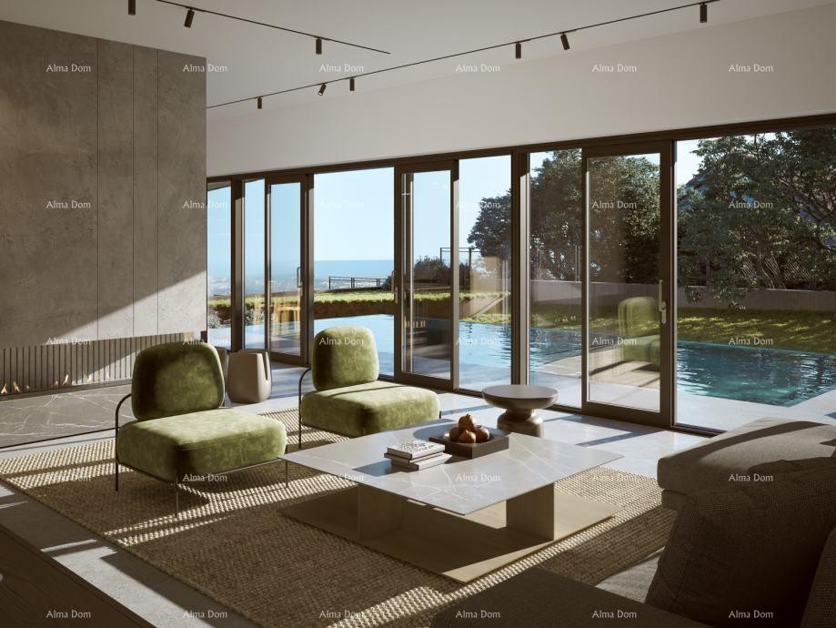 Каштелир – строительный участок, 603 м2, с действующим разрешением на строительство и видом на море 12