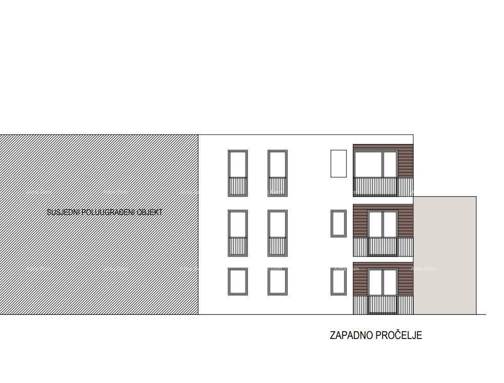 Apartment under construction S2/1, KANFANAR 12