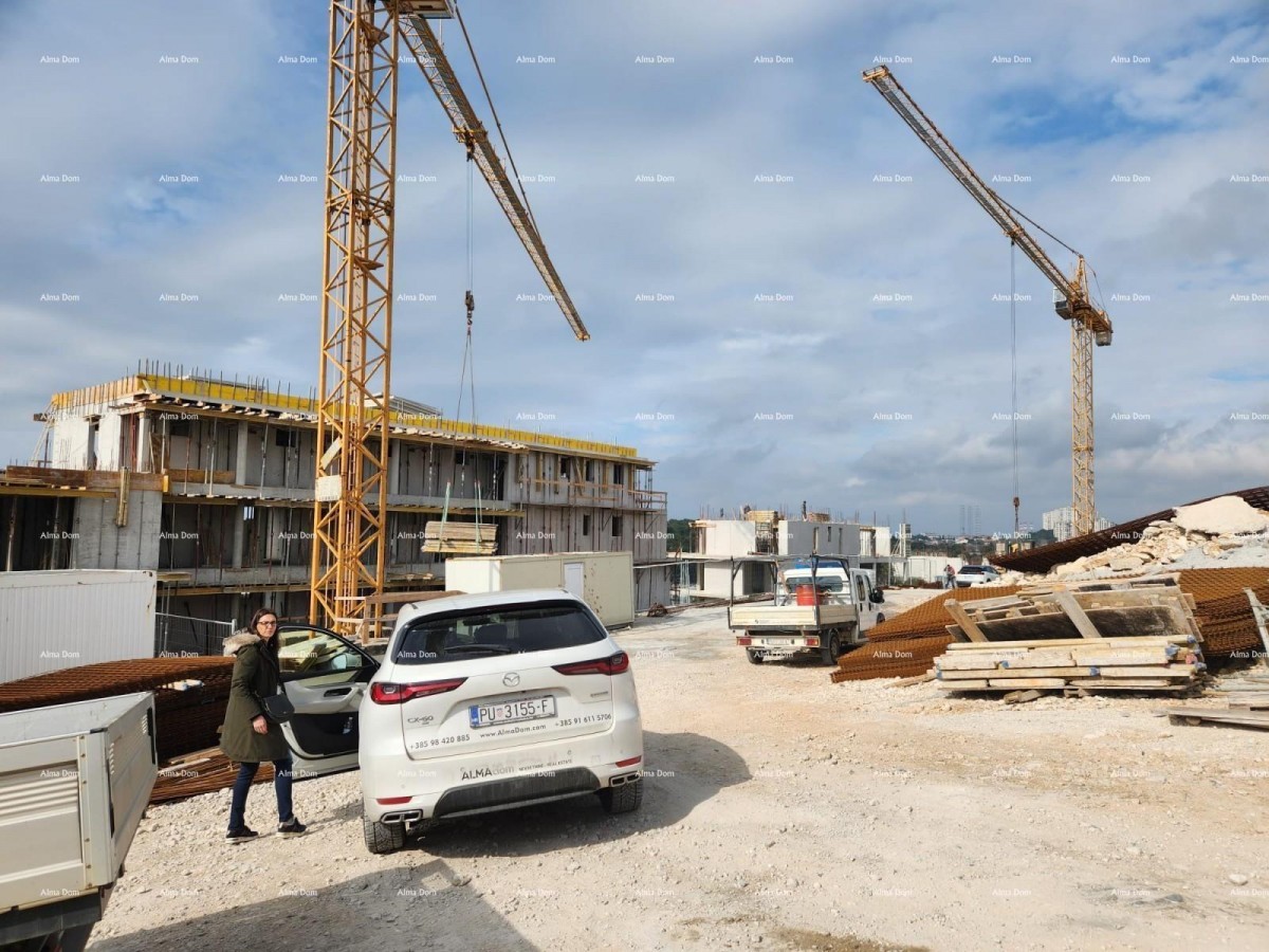 Prodaja modernih stanova u ekskluzivnoj zgradi sa pogledom na Marinu, Pula! 15