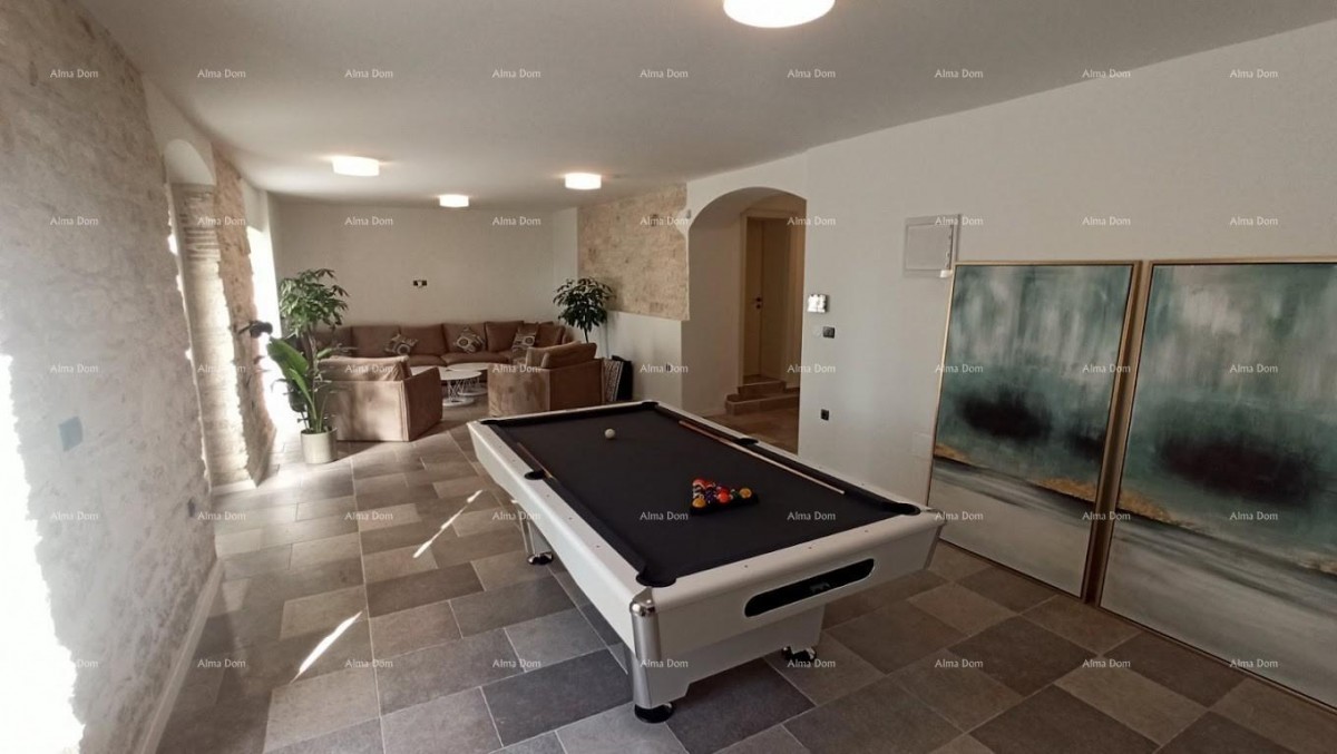 Pula Veruda Прекрасная, полностью отреставрированная австро-венгерская каменная вилла с видом на море. 14