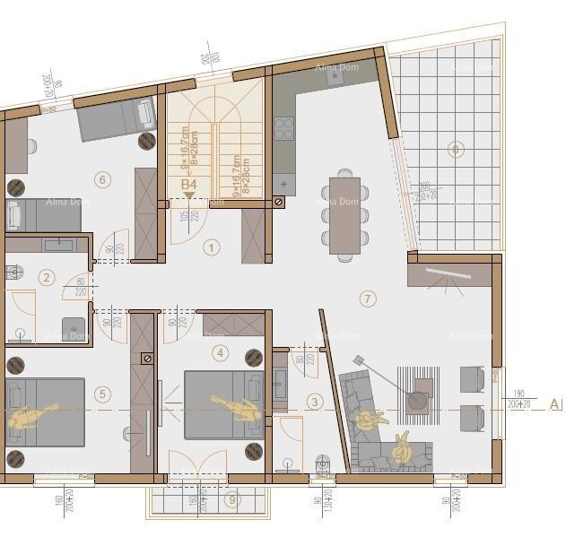 Novogradnja! Penthouse! 1