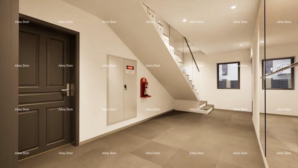 Sale - new, modern apartments near the sea with parking spaces and a garden, Peroj! 8