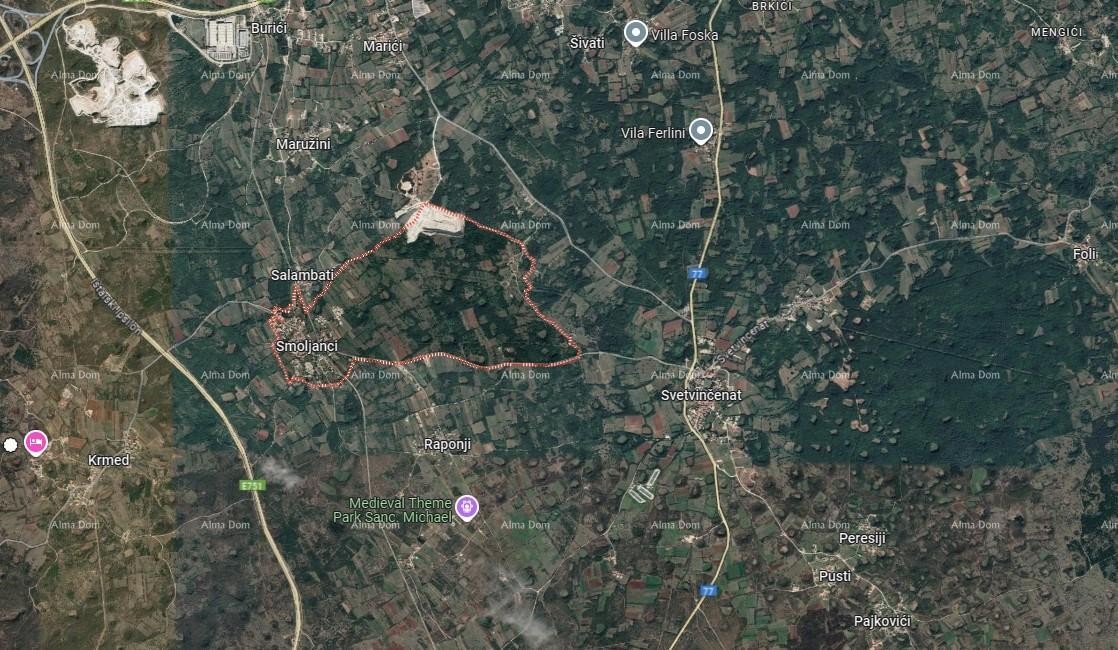 Zemljišče Svetvinčenat 1