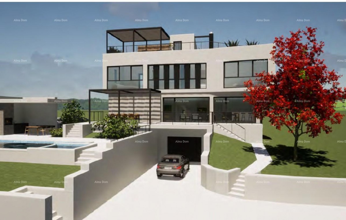 Prodamo luksuzno vilo z bazenom, Kaštelir, Poreč! 1