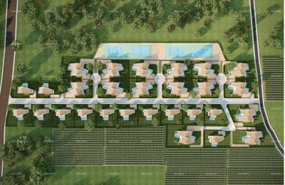 Prodaja resort-a s obiteljskim luksuznim vilama, Labin