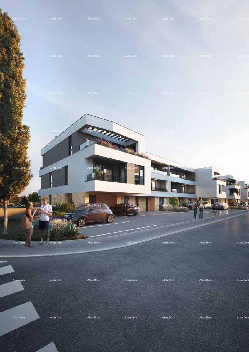 Appartamenti in vendita in un nuovo complesso residenziale, Štinjan! 1