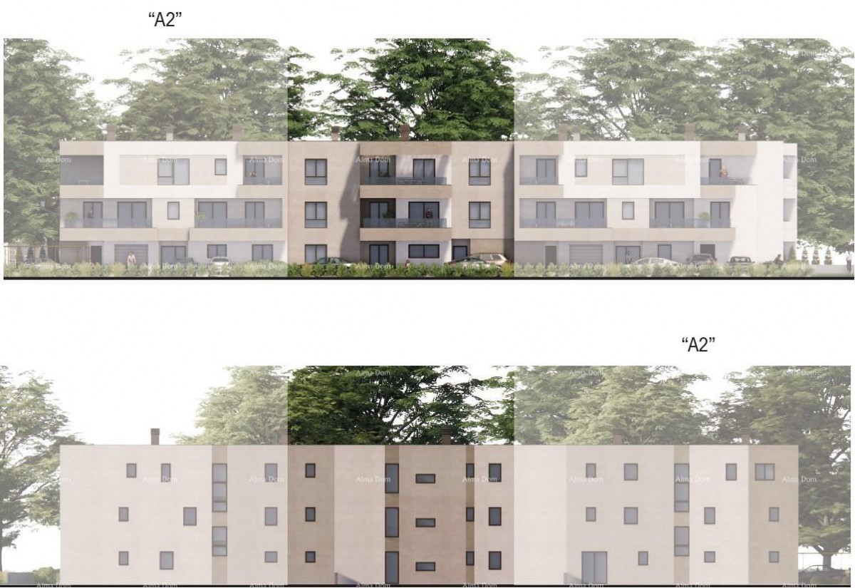 Sale of apartments under construction - new residential complex, Pula! Apartment B ZgA2 5