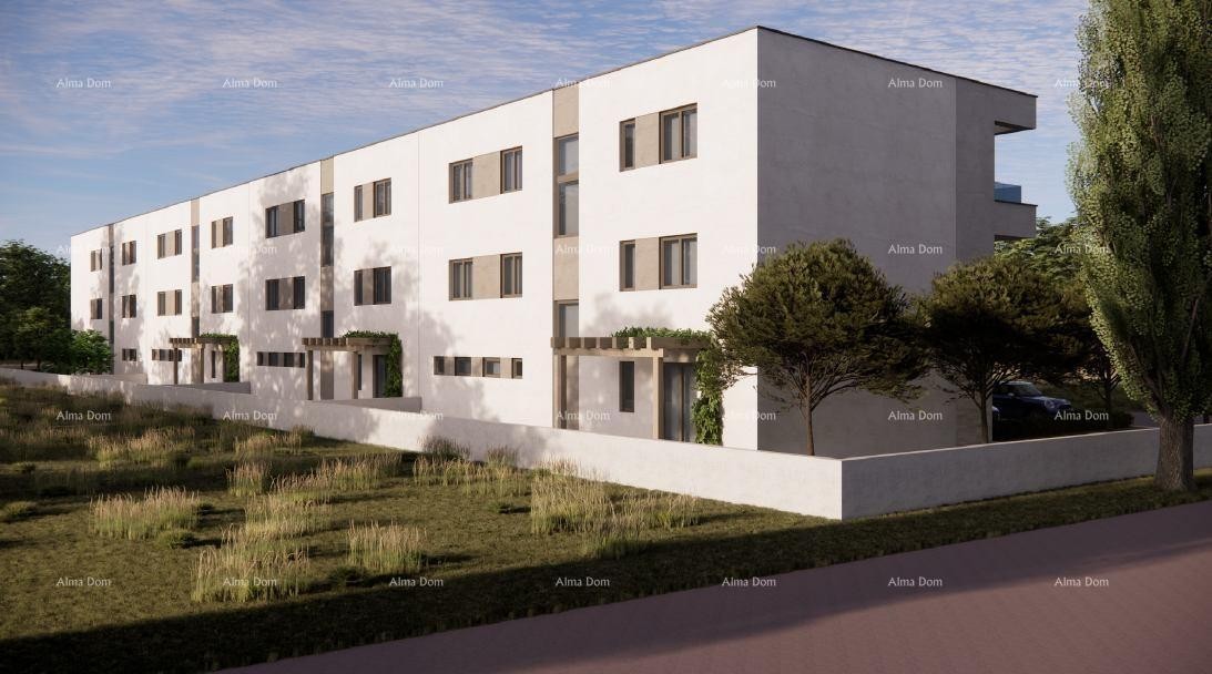 ŠTINJAN – NEW BUILDING NEAR THE SEA AND CITY. Apartment D Building A 3