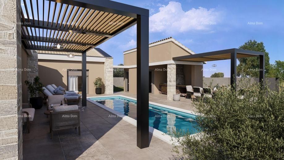 Građevinsko zemljišče s dovoljenjem in projektom vile z bazenom – 760 m² 1