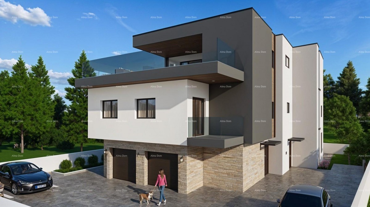 Prodaja stana/penthouse u novogradnji sa velikom terasom, Štinjan! 2