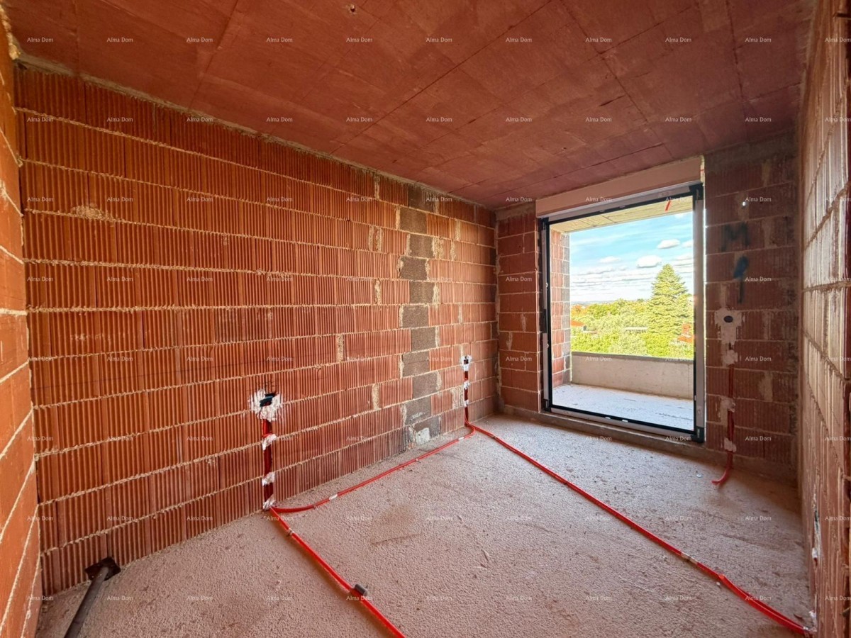 Prodaja modernih stanov v novem stanovanjskem projektu, pogled na morje, Štinjan, B4 19