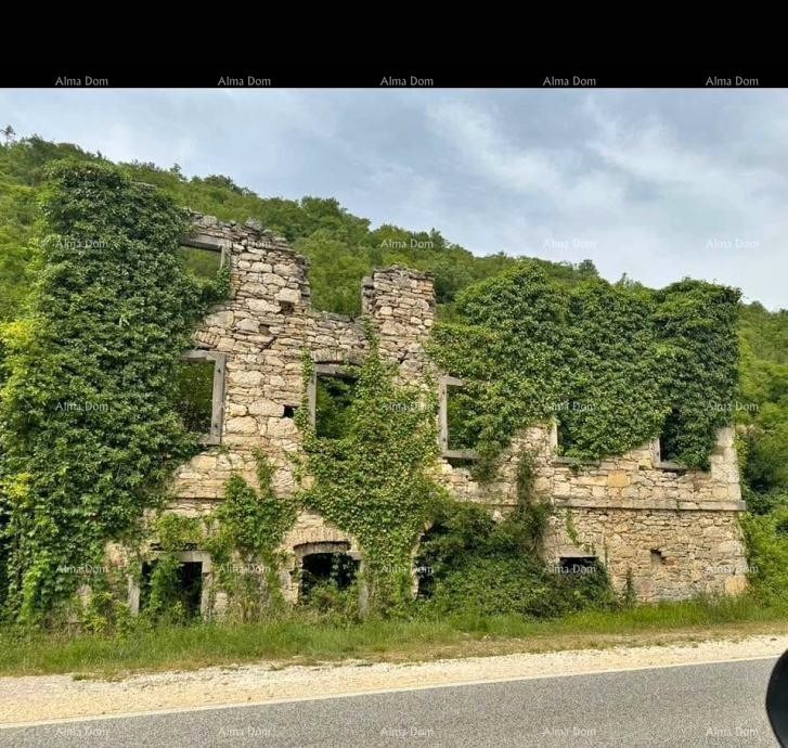 Kamena starina z velikim zemljiščem – Buzet 1