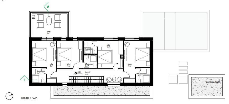 Prodaja samostojećih vila s bazenom u luksuznom, stambenom projektu, Labin! Vila E 13